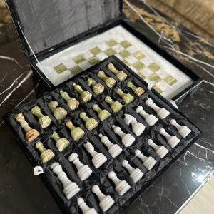 marble chess set large